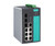 EDS-510A-3SFP Moxa industrial Ethernet switch with multiple ports and status indicator lights.