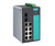 Moxa EDS-510A-1GT2SFP industrial Ethernet switch with multiple ports and status LEDs.