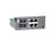 PM-7200 module featuring two fiber optic and four Ethernet ports numbered one through six.