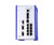Front view of an RSP35 industrial ethernet switch with multiple ports.
