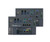 Two Stratus ztC Edge computers stacked, showing ports and branding.
