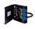 ZDMB6B distribution enclosure featuring internal fiber optic cables and a danger laser light label.