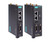 Two MOXA UC-3100 Series computers showing front panels with ports, antennas, and labels.