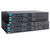 Four Moxa RKP-A110 Series industrial computers stacked vertically, displaying various ports and connectors.
