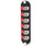 Black fiber optic patch panel insert with six white LC duplex adapters.