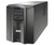 Black APC Smart-UPS 1500 tower unit with front LCD display and control buttons.
