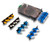 FSCS312DLCP fiber splice cassette with modular connector adapter plates.
