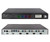 Front and rear views of the ADDERView CCS-MV 4224 KVM switch.