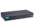 Black UPort 1450 Moxa serial converter featuring LED status indicator lights.