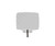 White Labrador Series LTE antenna with a black cable and mounting plate.