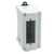 A white Panduit FDPPSIG surface-mount electrical box with a central opening.