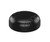 Black, dome-shaped transportation antenna with textured side detailing.