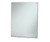 A rectangular metallic back panel with mounting holes in each corner.