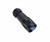 Waterproof RJ45 Ethernet connector plug with black plastic casing and threaded cap.