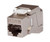 Belden shielded CAT 5e jack with metal housing.