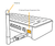 A line drawing of a Cradlepoint router showing an antenna and an E-Series Router Expansion Slot.