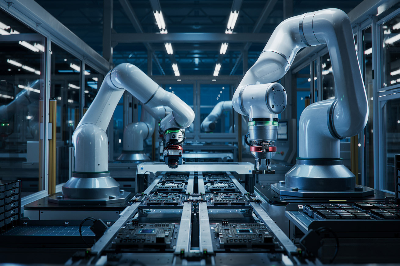 Robotic Semiconductor Manufacturing Facility