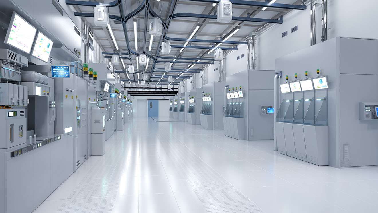 Robotic Semiconductor Manufacturing Facility