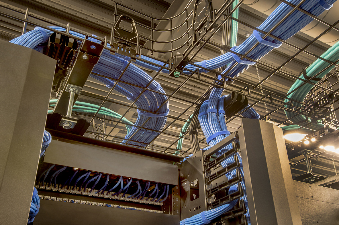 Employee Reviewing Network Security Screens