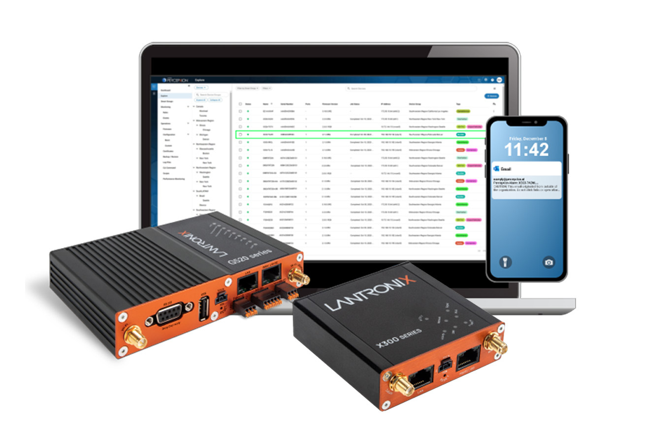 Lantronix Integrated Software and Advanced Connectivity for Industry
