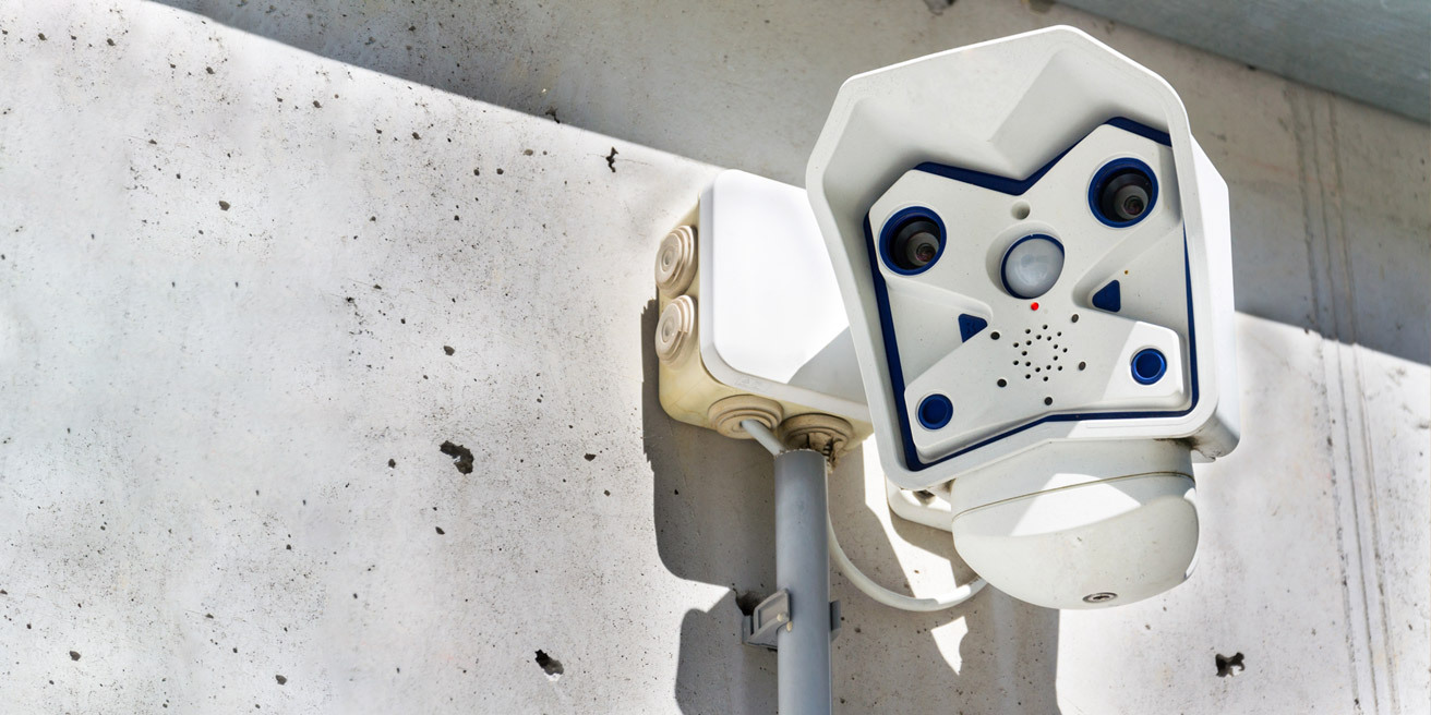 Exterior Dual Lens IP Security Camera