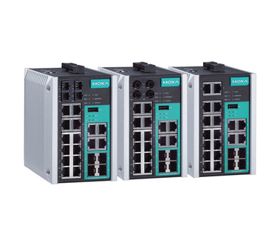 Moxa EDS-518E Managed Industrial Ethernet Switches