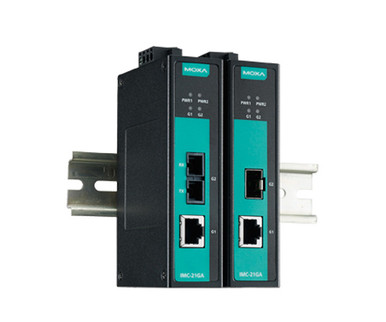 Moxa IMC-21GA Series Industrial Media Converters