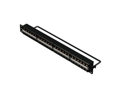 Belden REVConnect 48-Port CAT6+ 1U Patch Panel Part Number RV6PPF1U48BK