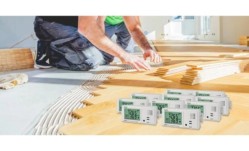 Flooring Installation Temperature & Humidity Monitoring Kit