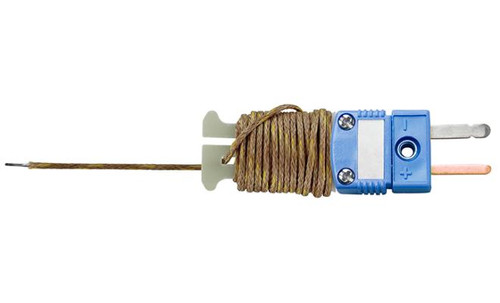 Type T 6 ft Beaded Thermocouple Sensor