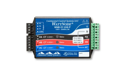 WattNode 208-240 VAC 2 or 3 Branch Circuit kWh Transducer Sensor