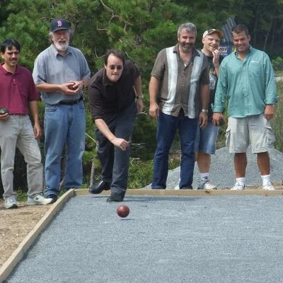 Bocce court