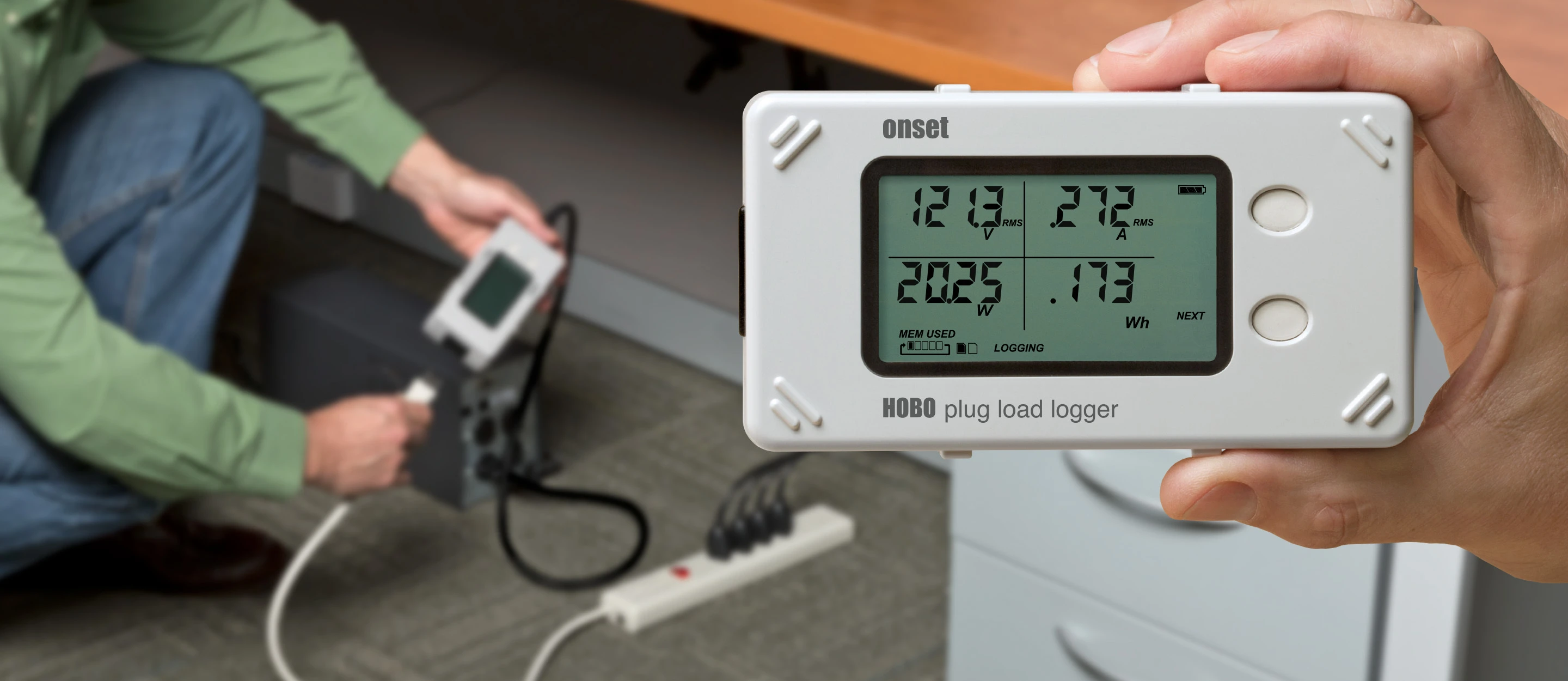 Log Energy Consumption Easily with a HOBO Plug Load Data Logger