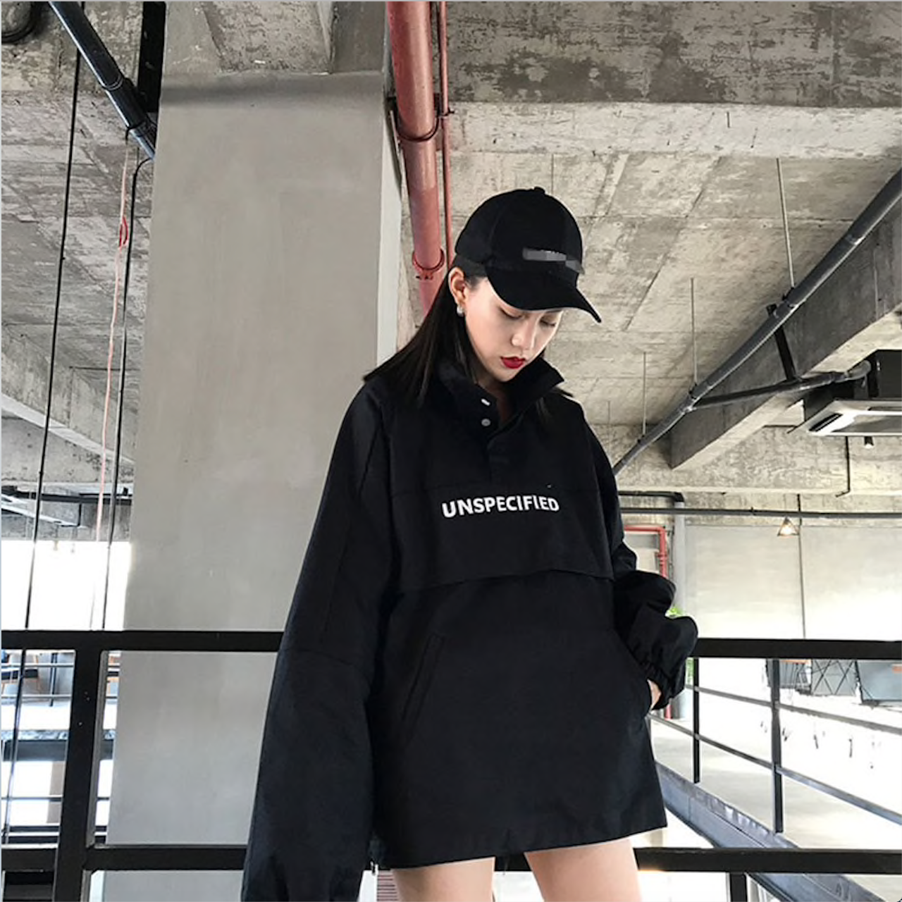 Casual Hip hop Loose pullover jacket Unisex Oversized Coats Spring ...