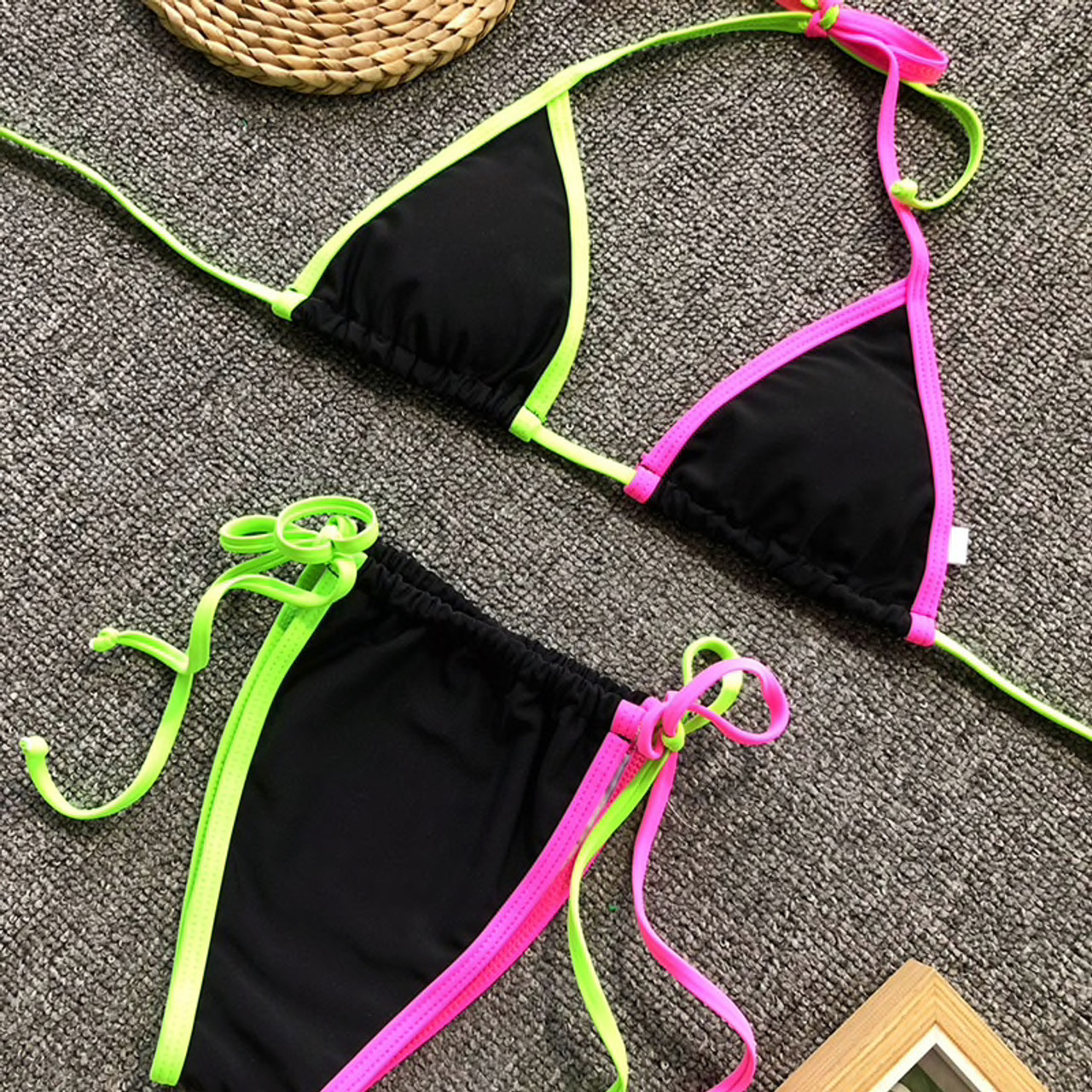 Extreme Bikini Micro Brazilian Swimsuit Female Bathers Push Up Sexy Swimwear Women String 