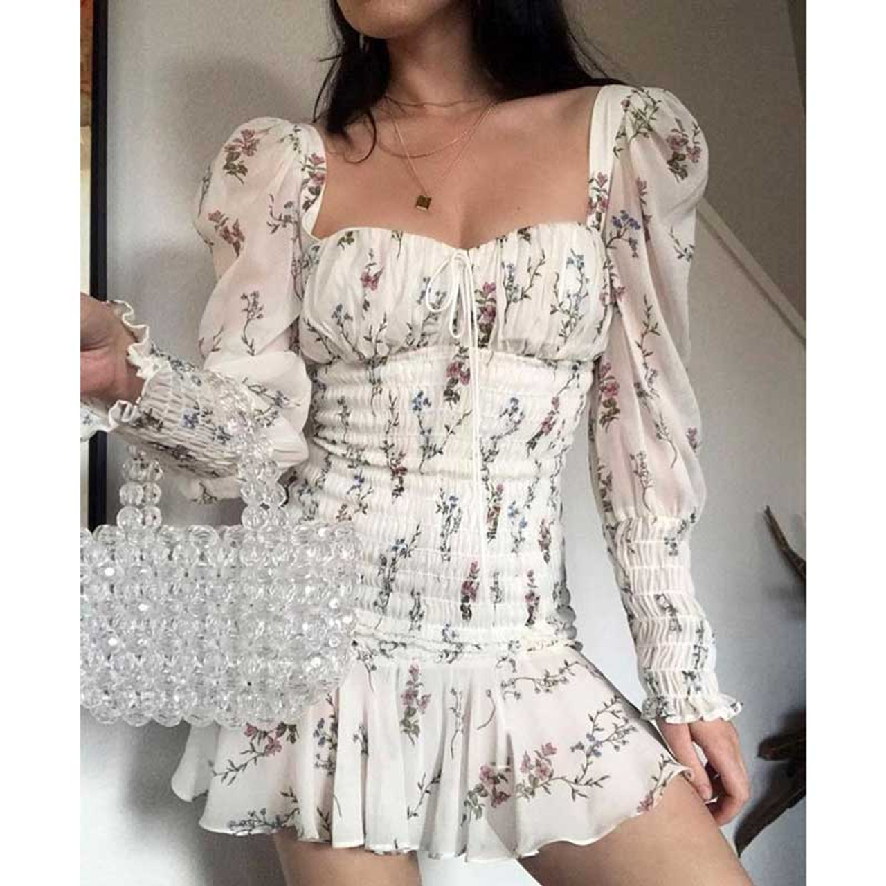 floral dress sexy