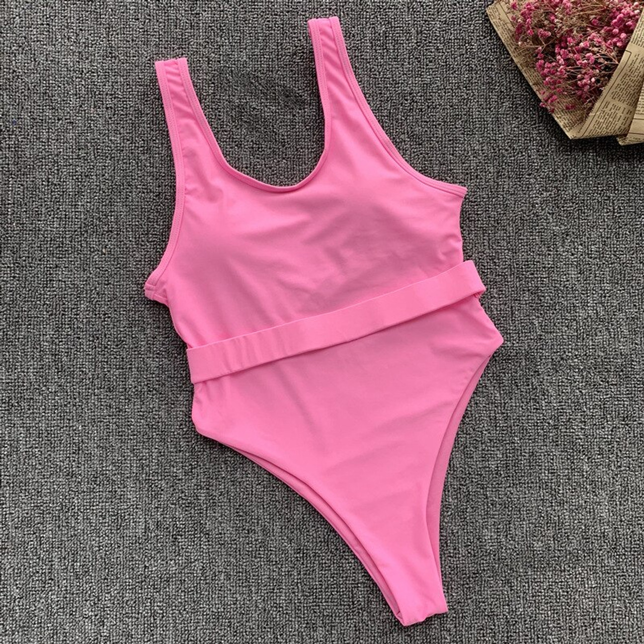 Swimwear Women One Piece 2019 New Swimming Suit For Women slim push up ...