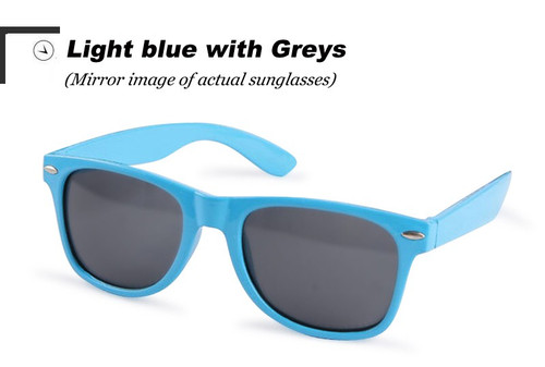 Vintage Classic sun glasses LIGHT BLUE 