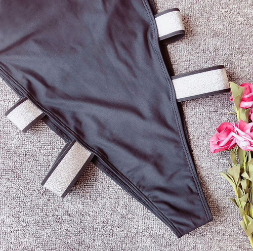 Swimwear Women One Piece Swimsuit Female 2019 Monokini Sexy Thong Solid  Swimming for Women Bathing Suit