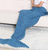 Mermaid tail blanket