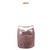 Show My Body Drape Neck Sequin Dress Rose Gold