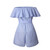 Ruffles off Shoulder Romper