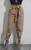 Casual High Waist Ankle Length Pants Women Elastic Tie Trousers With Pockets Running Sport Tights Trousers Casual High Waist Ankle Length Pants Women Elastic Tie Trousers With Pockets Running Sport Tights Trousers