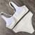 2018 New White Bikini Sexy Swimwear Women Bathing Suit Solid Bikini V Neck Swimwear Maillot De Bain Femme Monokini