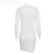 Knitting hollow out white party dress Women turtleneck cotton bodycon dress Female fashion winter sexy dress vestidos
