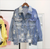 Female loose Streetwear Holes Jean Coat Autumn Patch Designs Denim Jacket For Women Casual casacas para mujer BF Harajuku Coat Female loose Streetwear Holes Jean Coat Autumn Patch Designs Denim Jacket For Women Casual casacas para mujer BF Harajuku Coat