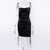 Women Summer Casual Sleeveless Side Double Drawstring Fold Dress Robe Femme Women Dresses Club Party Bodycon Dress Vestidos