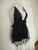 Party dresses Sexy V-Neck Dresses Women Backless Halter Black Gold Mini Dress Party Tassel Summer Dress Women