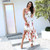 summer women bohemian asymmetrical floral printed a line dress casual spaghetti strapless dress sexy long dress