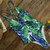 2019 Sexy Leaf Print One-piece Swimsuit Women V-neck Monokini Swimwear Push Up Bathing Suits Beach Wear Backless